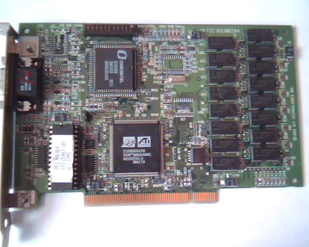 PCI Video card ATI 109-25400-43 MACH64 113-25417-101 EXM254A 1022545144 VGA
