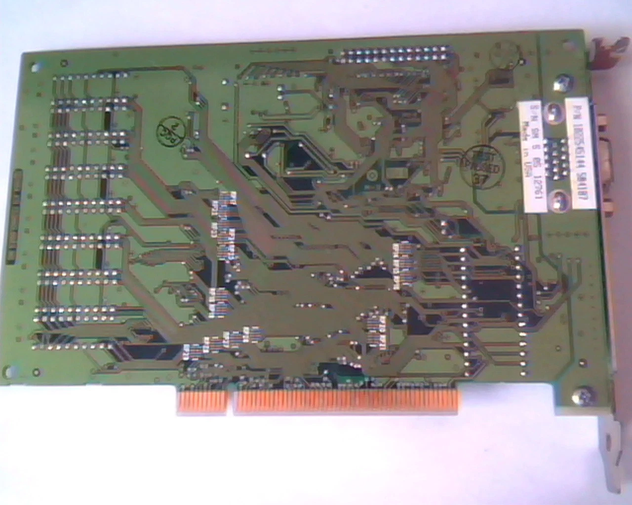 PCI Video card ATI 109-25400-43 MACH64 113-25417-101 EXM254A 1022545144 VGA - image 6