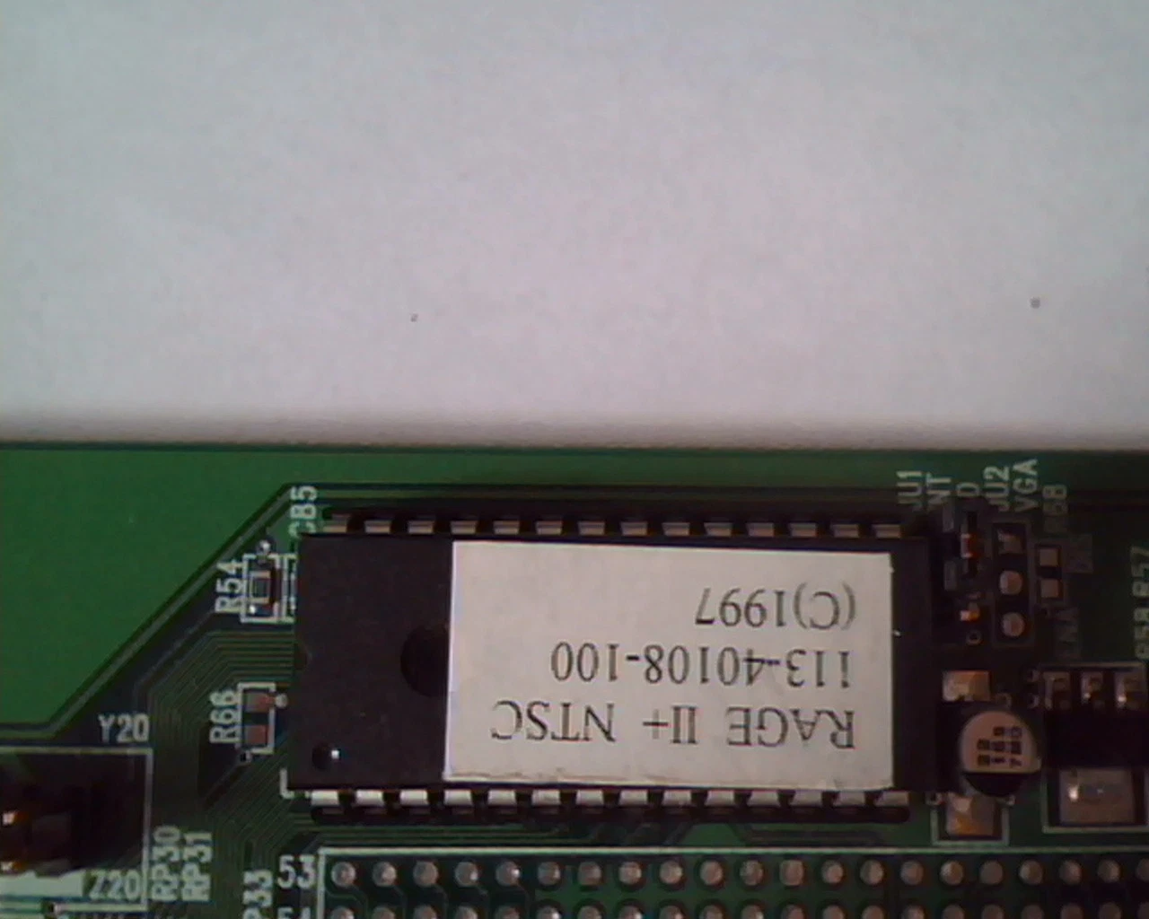 PCI Video card ATI 3D Rage II+ 109-40100-00 113-40108-100 1024011400 VGA Video - image 3