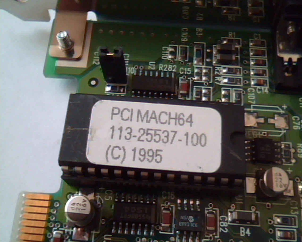 PCI Video card ATI 109-25500-30 EXM255 MACH64 113-25537-100 VGA 109-31600-00 - image 3
