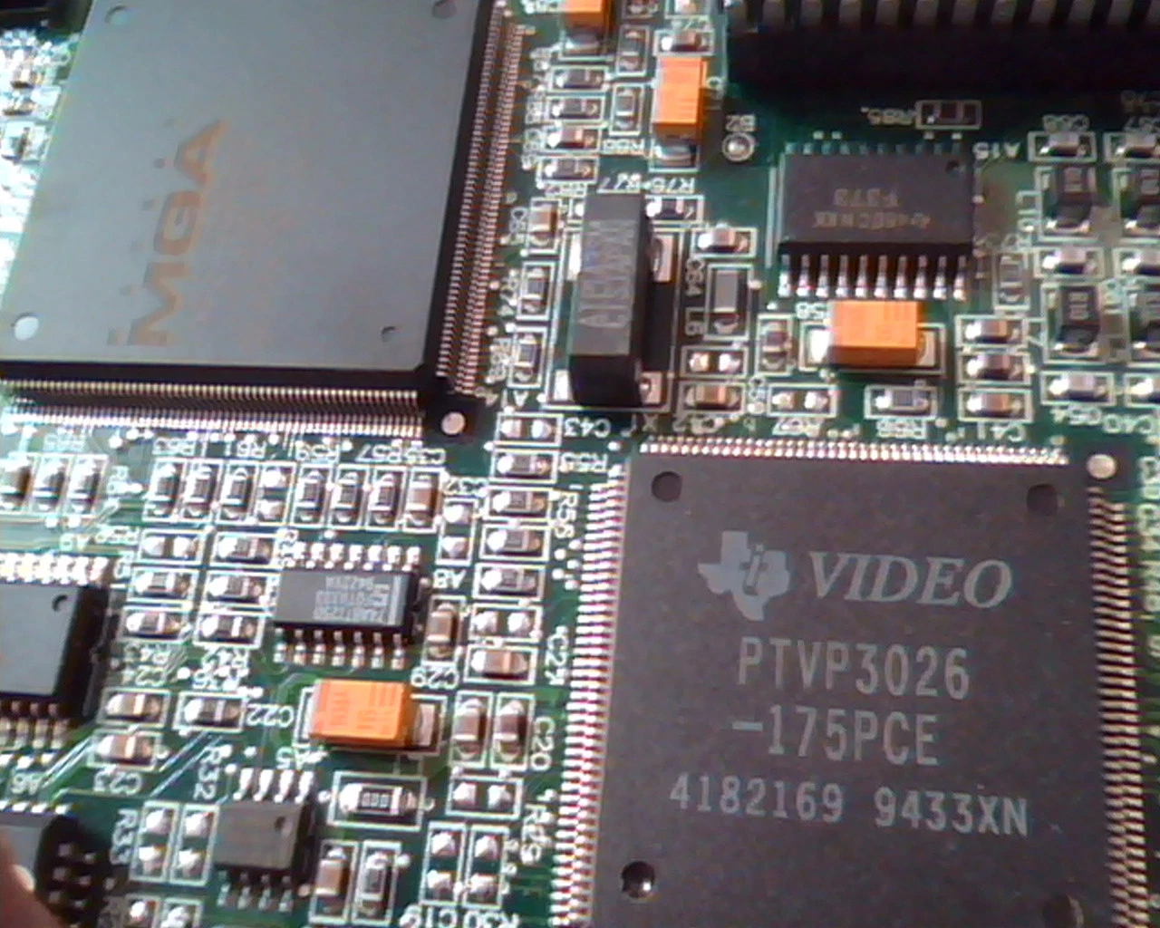 PCI Video card Matrox 542-02 Rev A MGA-IMP+ /P MSC0390 2.02 MGA VGA 1934350 - image 3