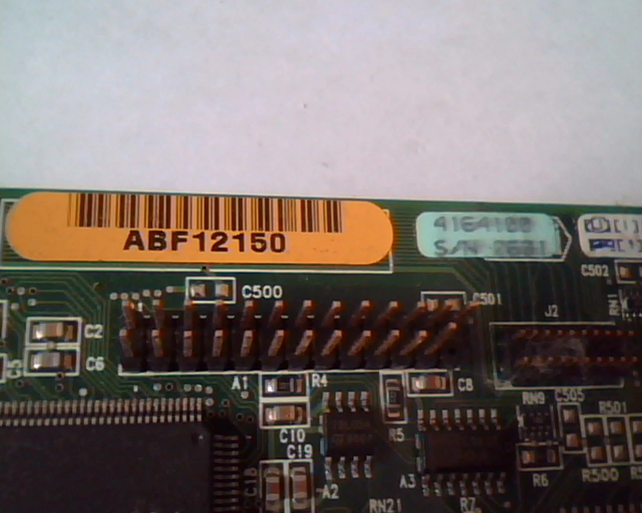 PCI Video card Matrox 576-06 Rev B ABF12150 DVI VGA MGI MGA-MIL/2C - image 3