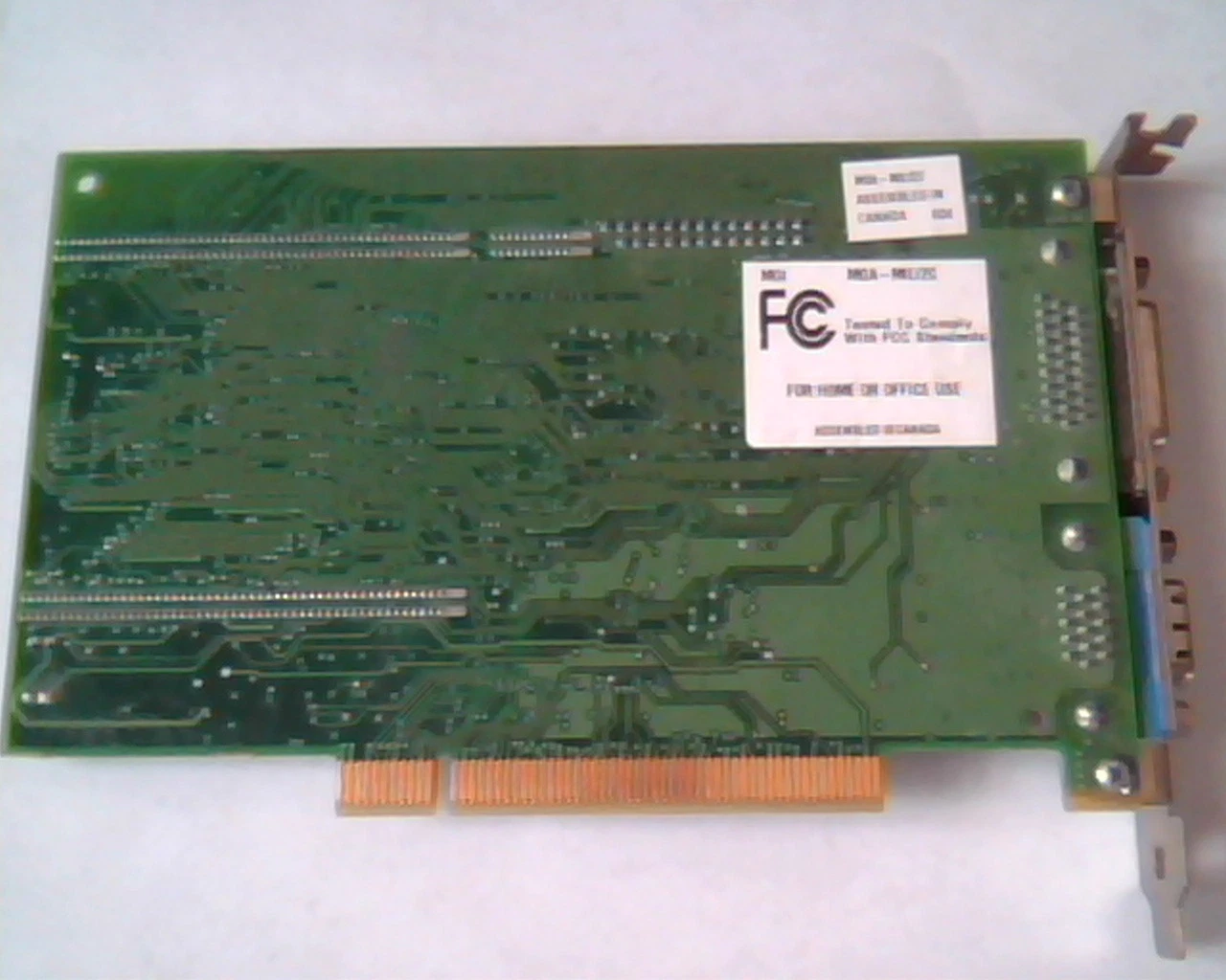 PCI Video card Matrox 576-06 Rev B ABF12150 DVI VGA MGI MGA-MIL/2C - image 6