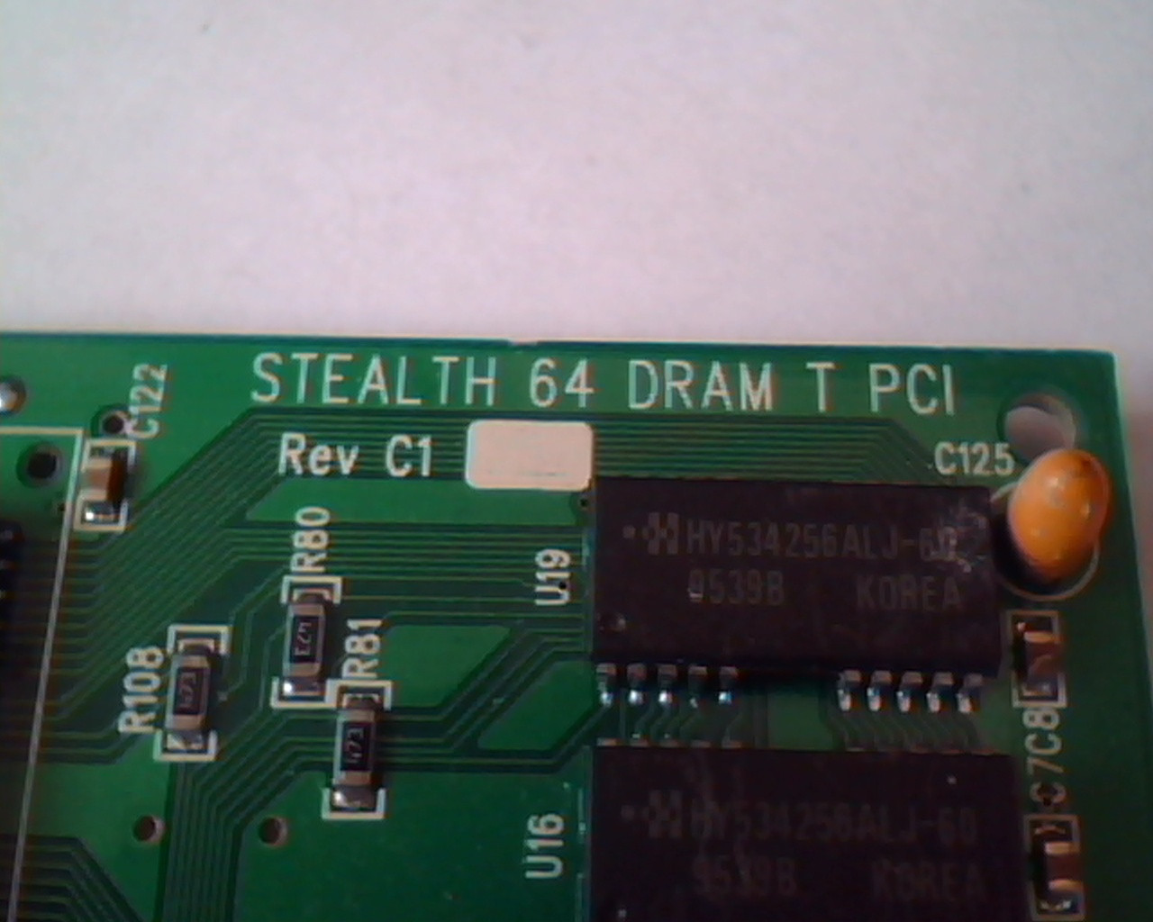 PCI Video card Diamond Stealth 64 DRAM T FTUPCI7642M DMSI T8 N745237 VGA - image 2