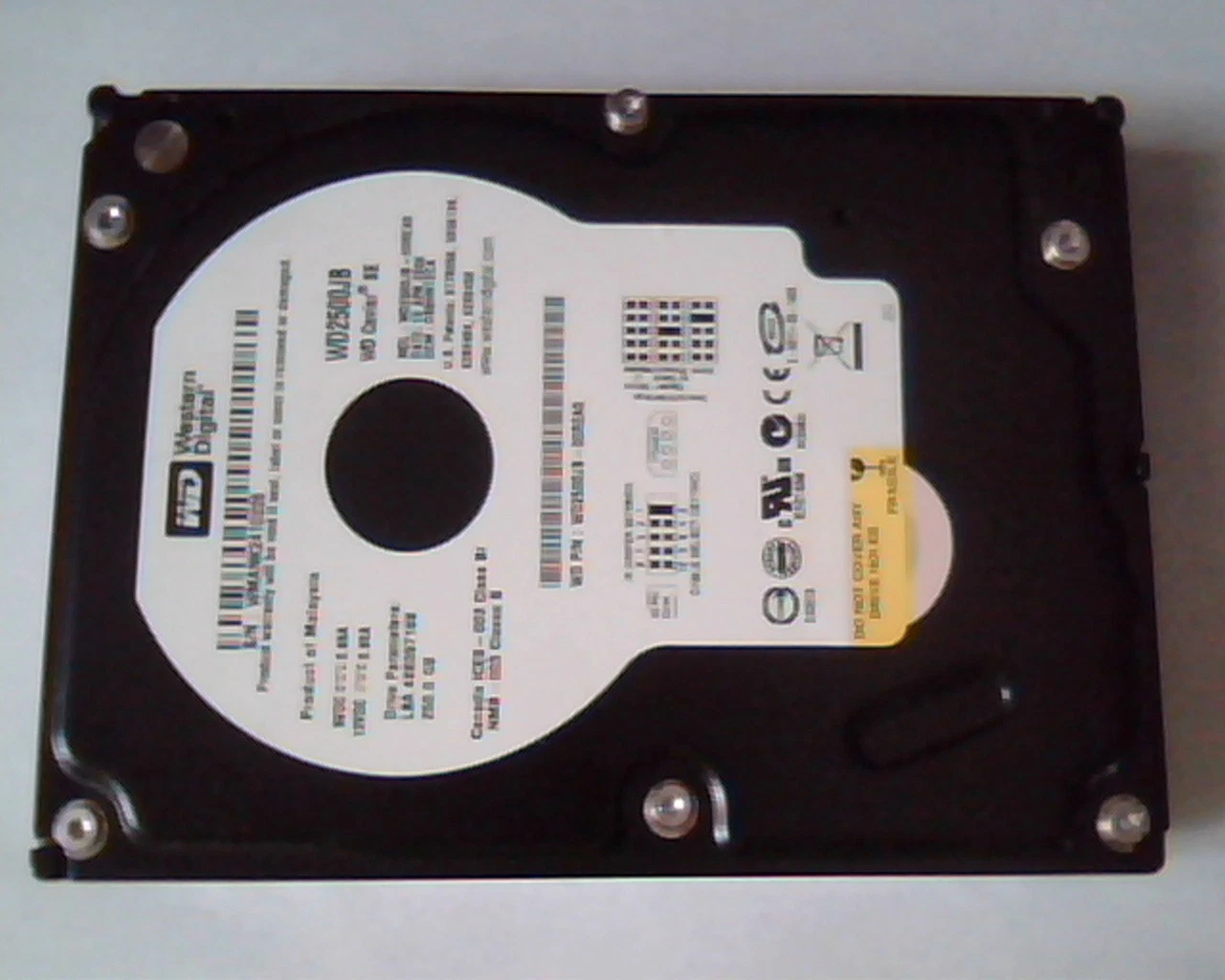 Hard Drive Disk IDE Western Digital WD2500JB Caviar SE WD2500JB-00REA0 250GB