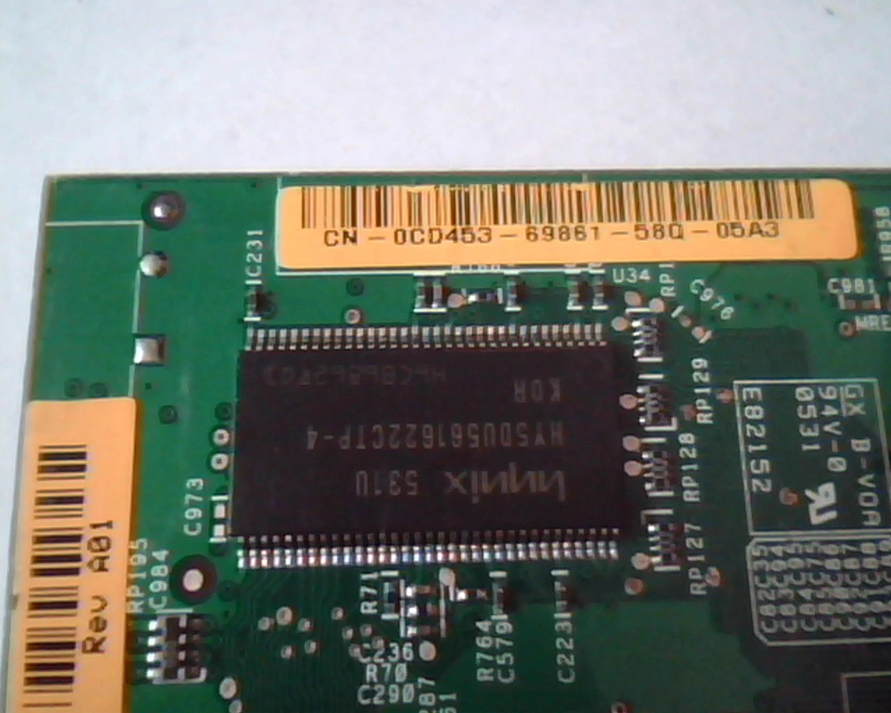 PCI-E express card ATI 109-A26030-01 Rev A01 102A2604400 DVI Video D33A27 - image 4