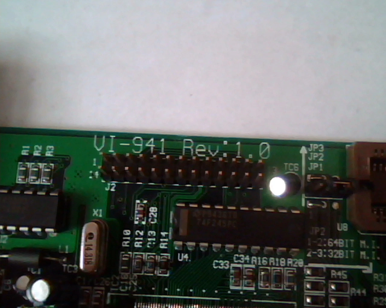 PCI Video card S3 Trio64 VI-941 Rev 1.0 PhoenixBIOS H9NVI-941B VCTR64S32640 VGA - image 2