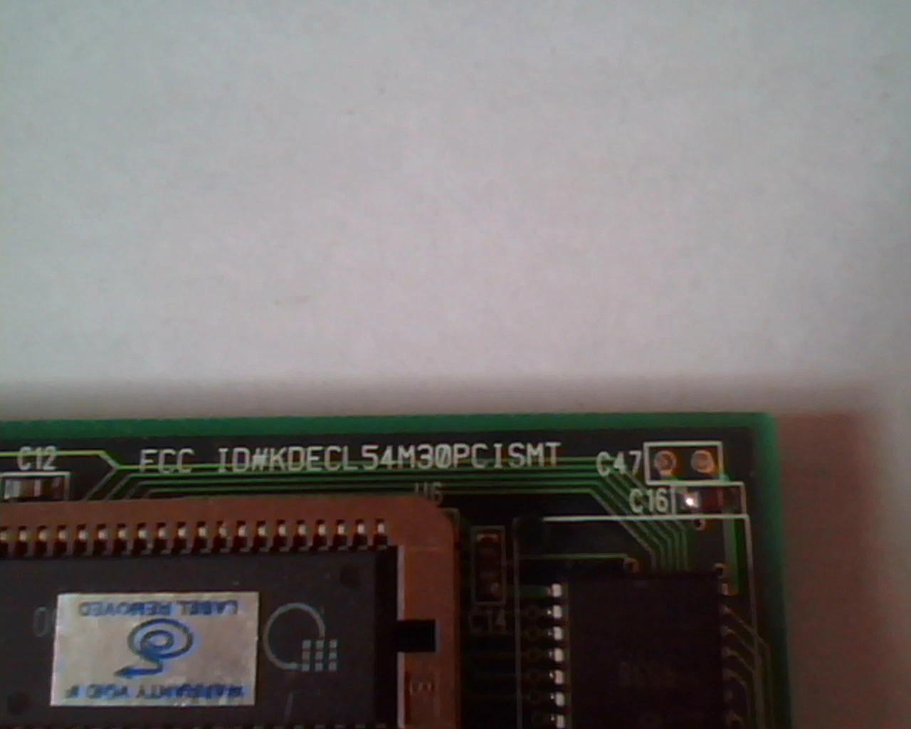 PCI Video card Cirrus Logic CL54M30PCI SMT V1.0 S1.3 KDECL54M30PCISMT VGA - image 3