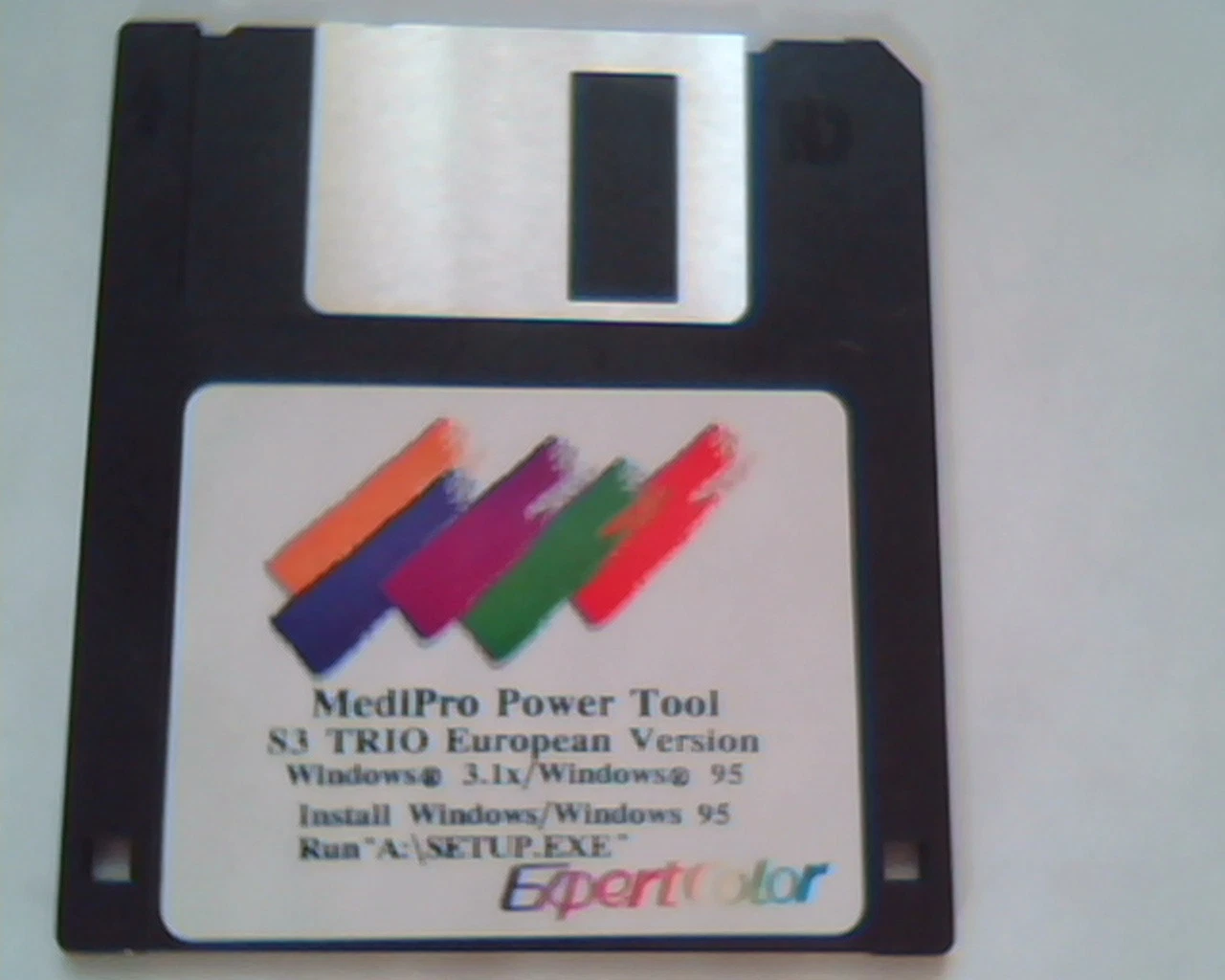 Floppy Disk MediPro Power Tool S3 TRIO European Version ExpertColor Windows