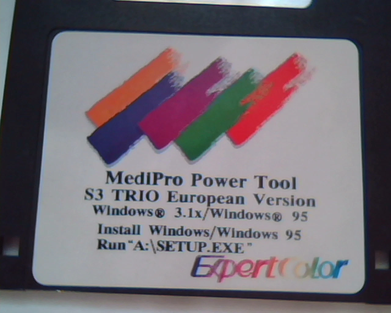 Floppy Disk MediPro Power Tool S3 TRIO European Version ExpertColor Windows - image 2