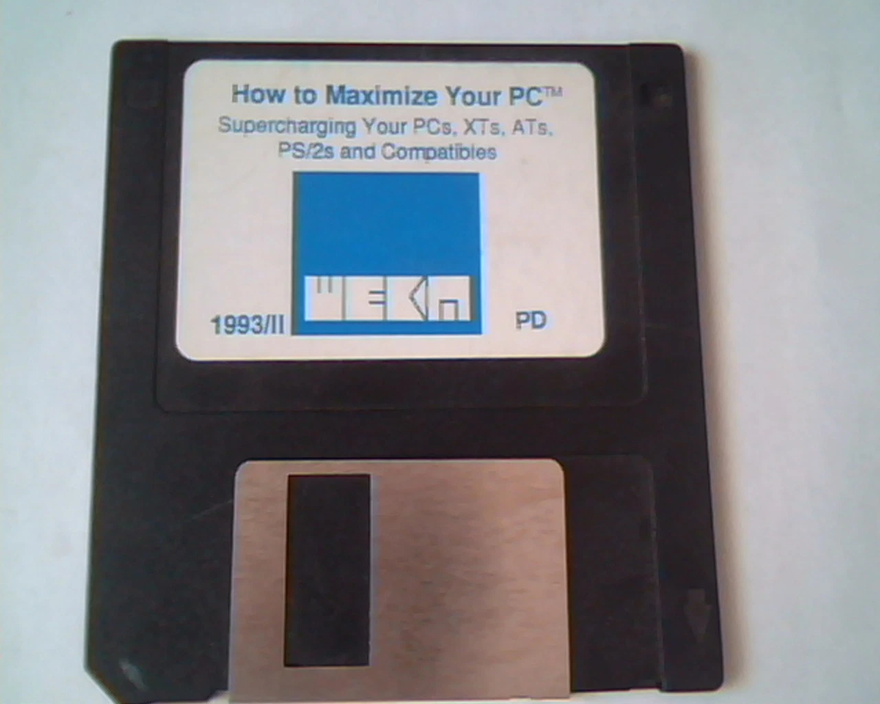 Floppy Disk How to Maximize Your PC supercharging XT AT PS/2s PC PD 1993/II