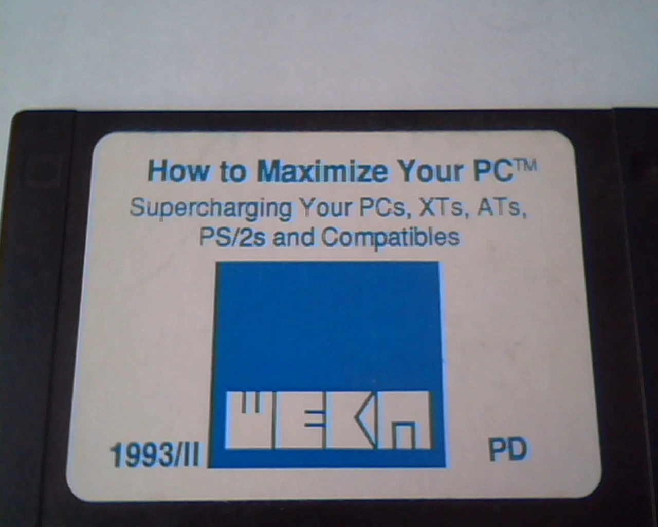 Floppy Disk How to Maximize Your PC supercharging XT AT PS/2s PC PD 1993/II - image 2