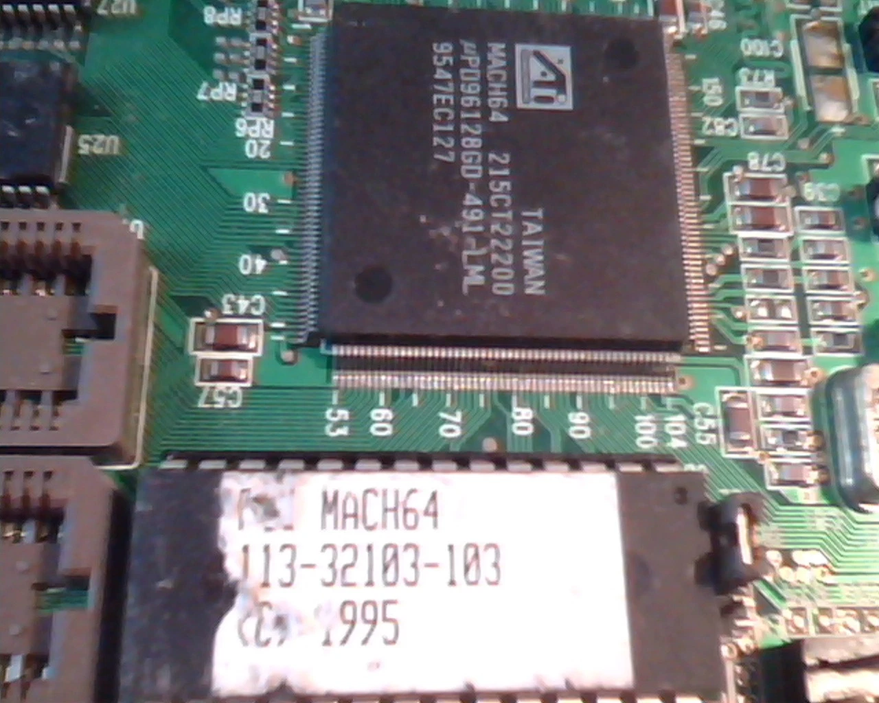PCI Video card ATi 4MB MACH64 109-32100-20 EXM321 113-32103-103 VGA - image 3