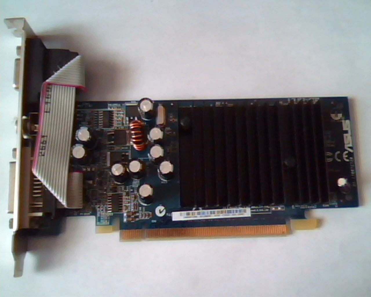 PCI-E express card ASUS EN6200TC256 TD 64M A 6200 VGA DVI Comp 08-170072720