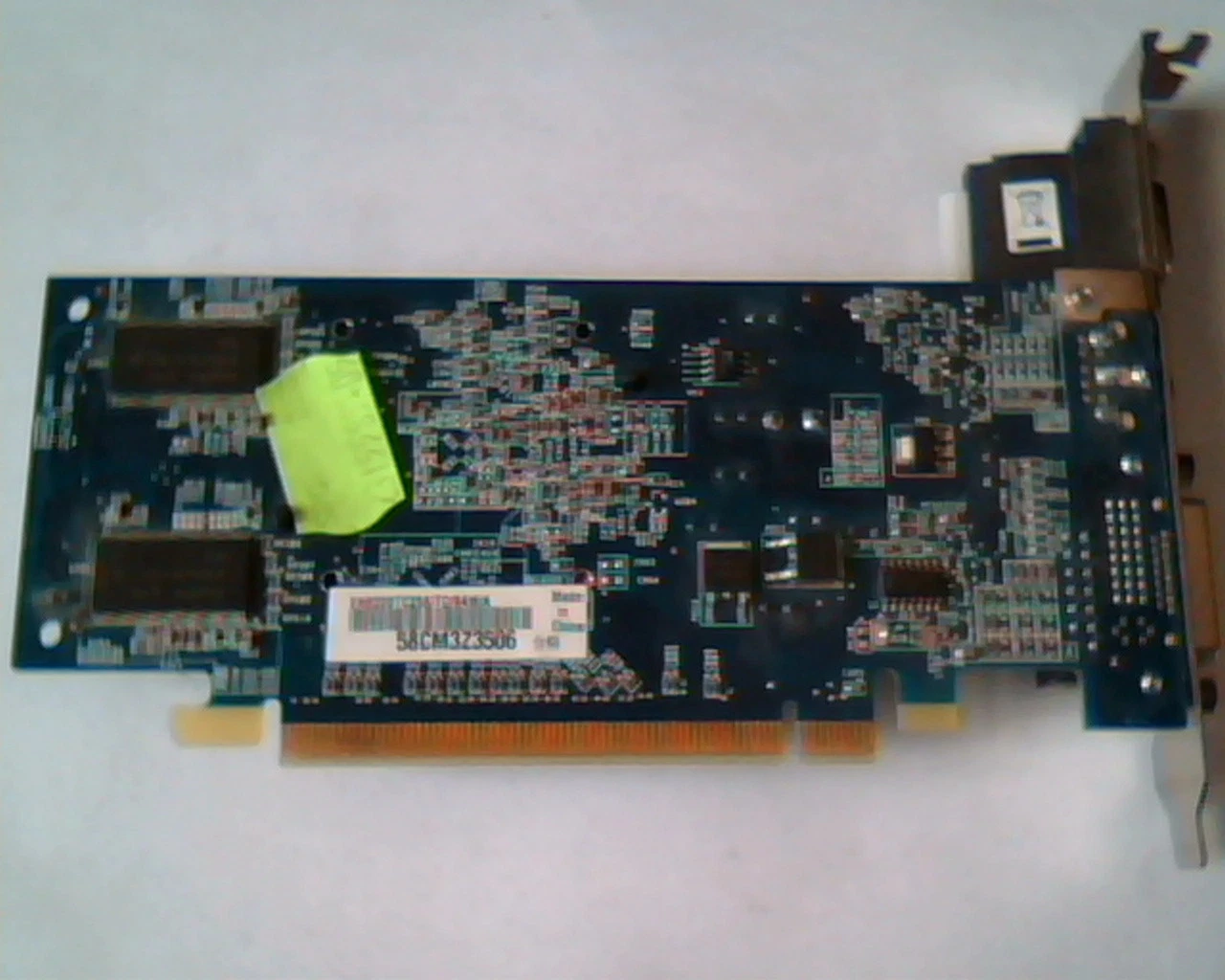 PCI-E express card ASUS EN6200TC256 TD 64M A 6200 VGA DVI Comp 08-170072720 - image 5