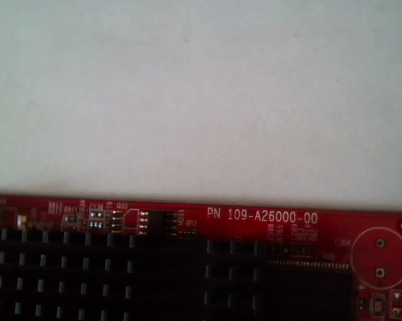 PCI-E express card ATI 109-A26000-00 A02 102A2600501 DVI S-Video - image 2
