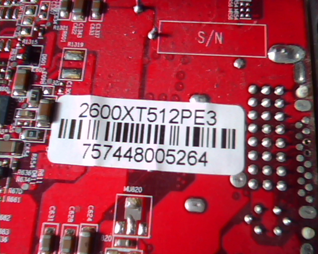 PCI-E express card ATI 109-B14831-00D 90090 Rev 1.0 2600XT512PE3 557016 DVI Comp - image 4