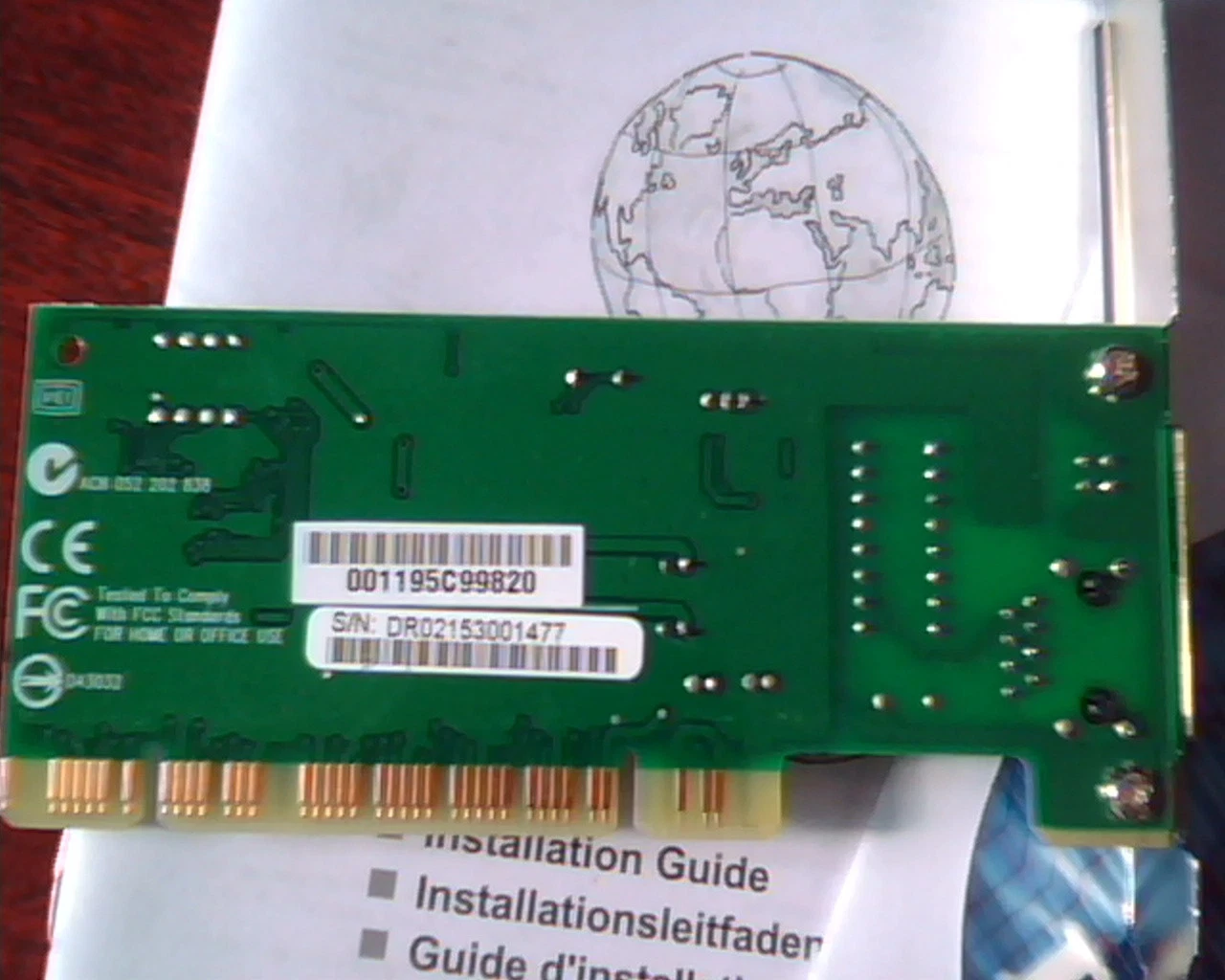 D-LINK DFE-530TX DFE-550TX Fast Ethernet 10/100 adapter card + CD +Manual driver - image 4