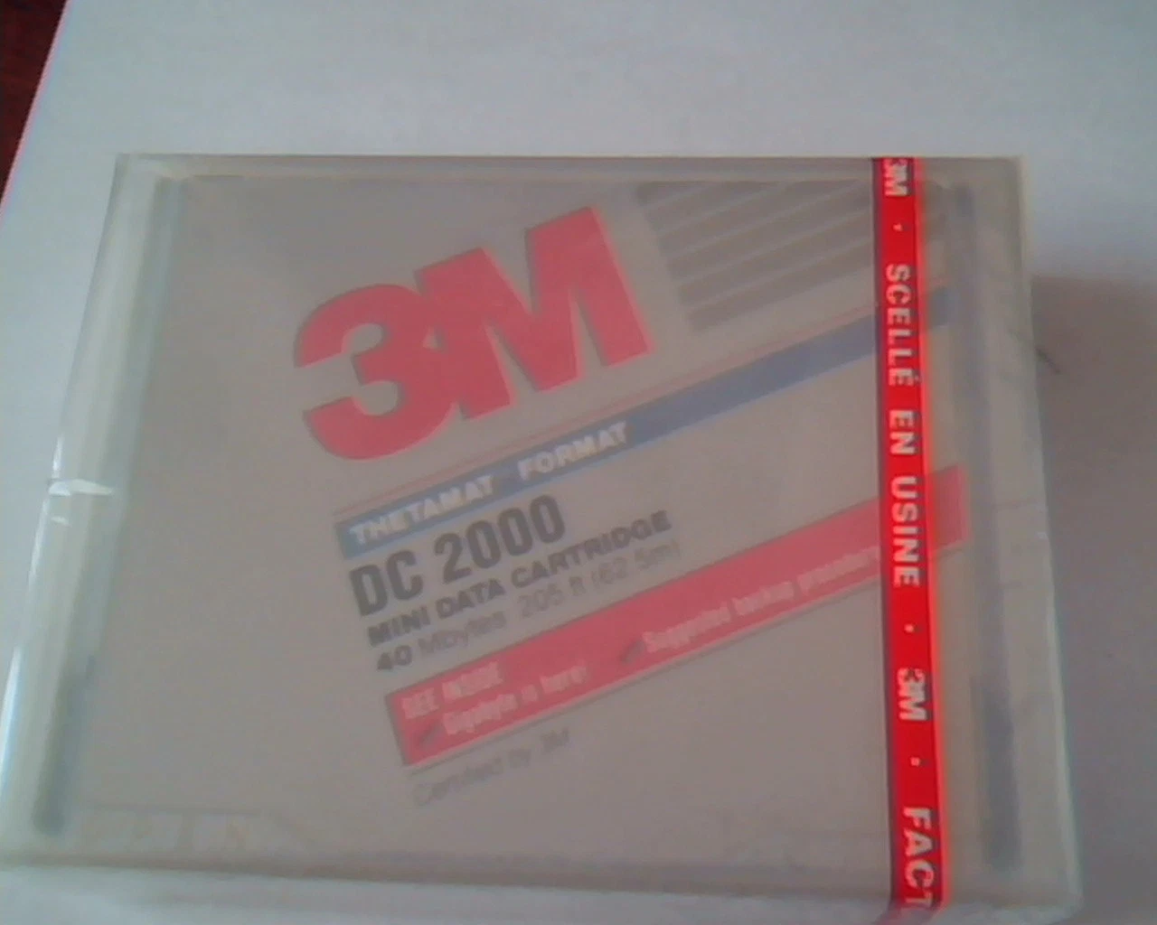 Mini Data Cartridge Storage 3M Thetamat format DC 2000 40MB - SET of 7 BRAND NEW - image 2
