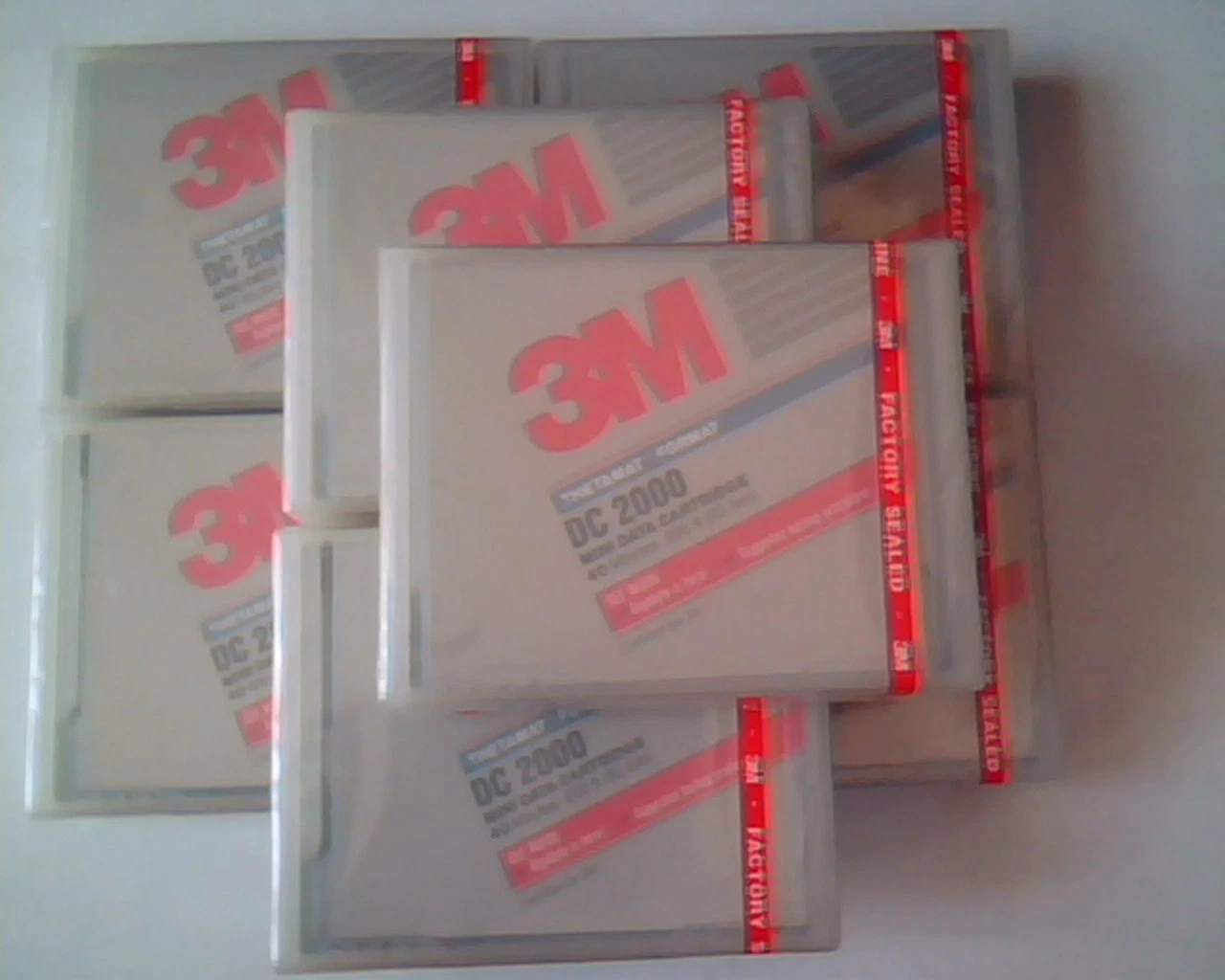 Mini Data Cartridge Storage 3M Thetamat format DC 2000 40MB - SET of 7 BRAND NEW - image 3