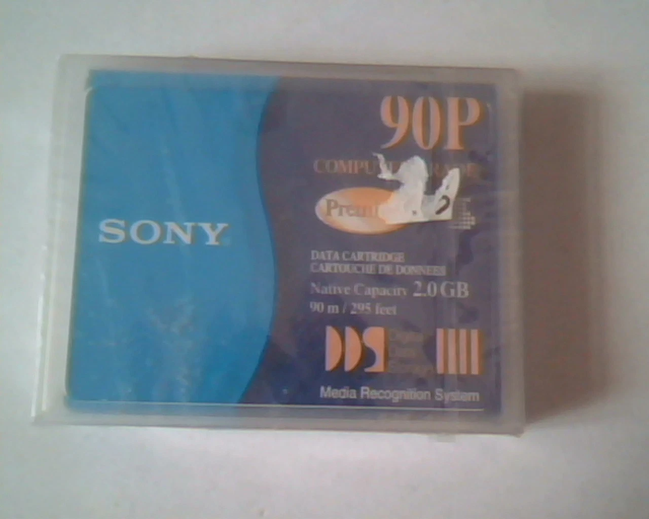 Data Cartridge Storage Sony 90P 2GB 90m premium - BRAND NEW
