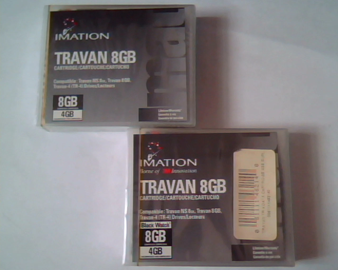 Data Cartridge Storage Imation Travan 8GM NS TR-4 3M - SET of 2 BRAND NEW