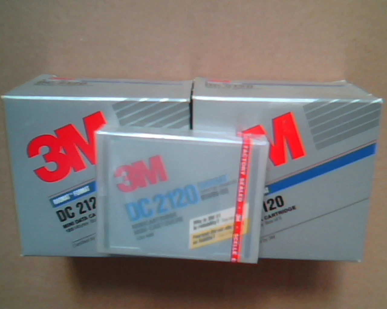 Data Cartridge Storage 3M Rhomat format DC2120 mini 120MB - SET of 11 BRAND NEW