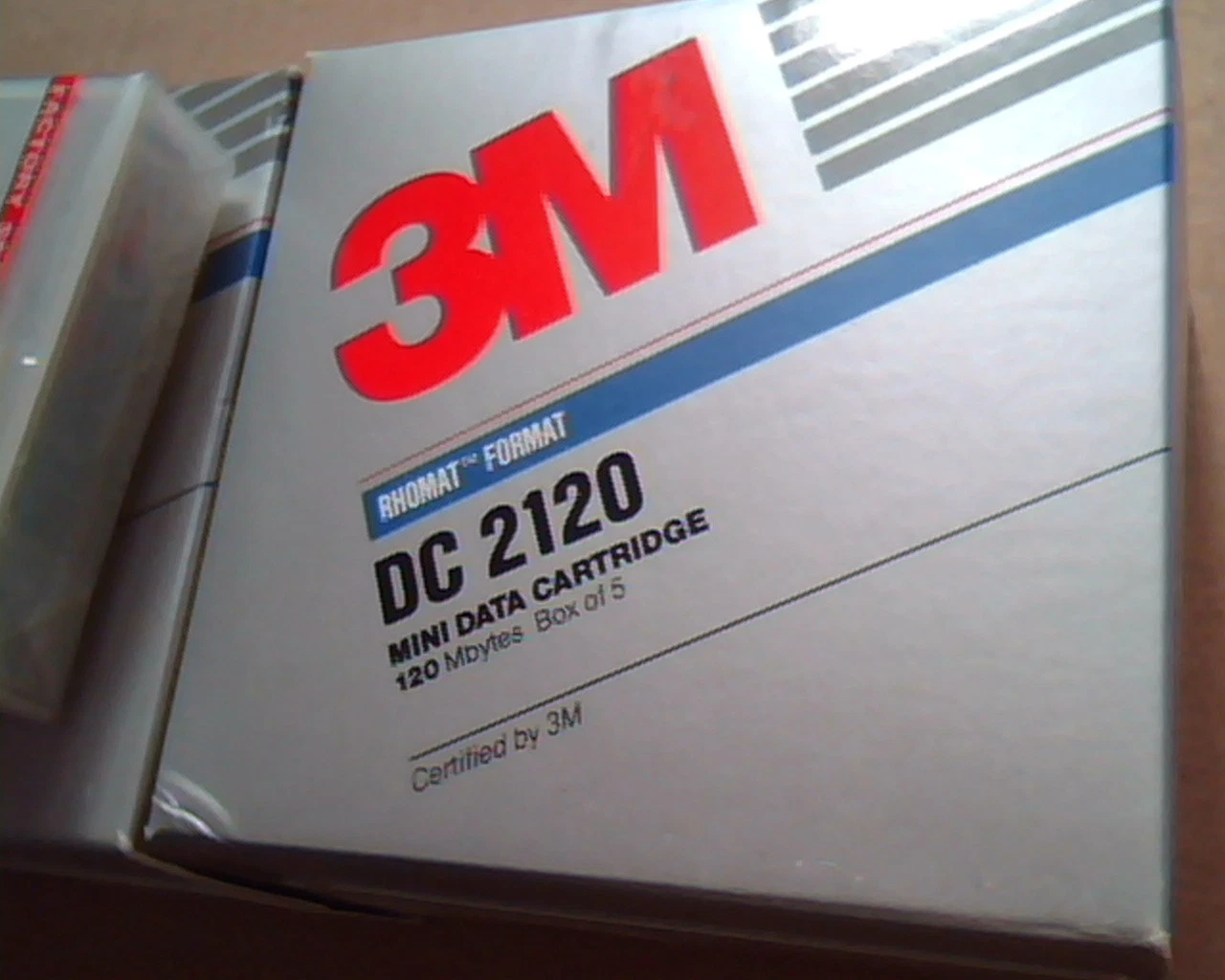 Data Cartridge Storage 3M Rhomat format DC2120 mini 120MB - SET of 11 BRAND NEW - image 2