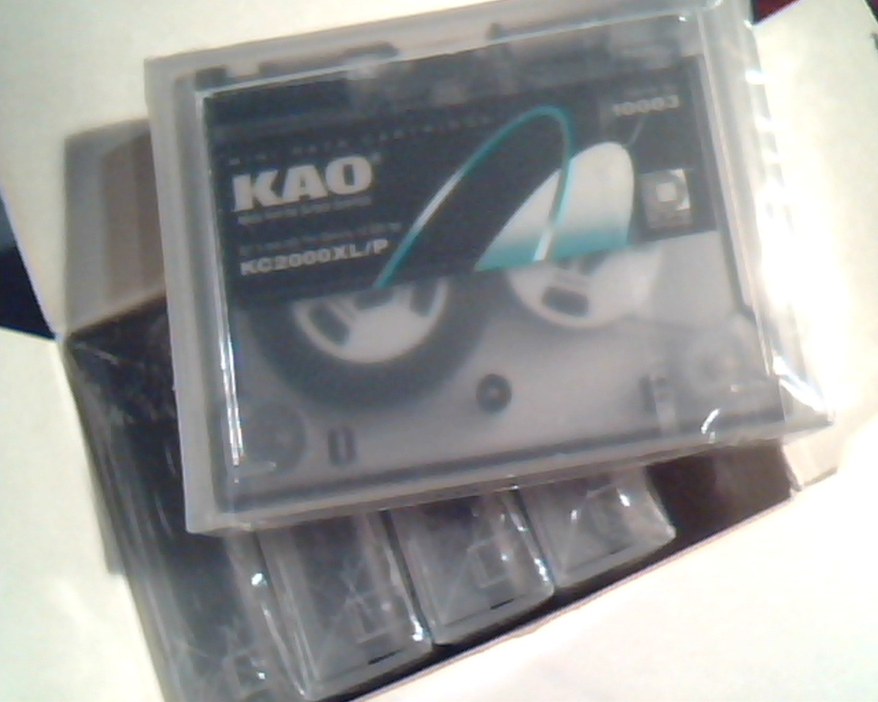 LOT of 5 BRAND NEW Data Cartridge Storage KAO KC2000XL/P DC2000 1/4" - image 3