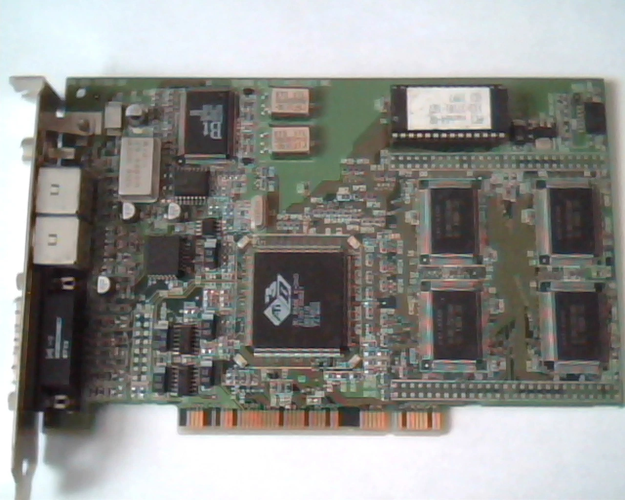 PCI Video card ATI 109-37100-00 MACH64-VR 113-37101-127 3D Rage II+DVD DVI Video