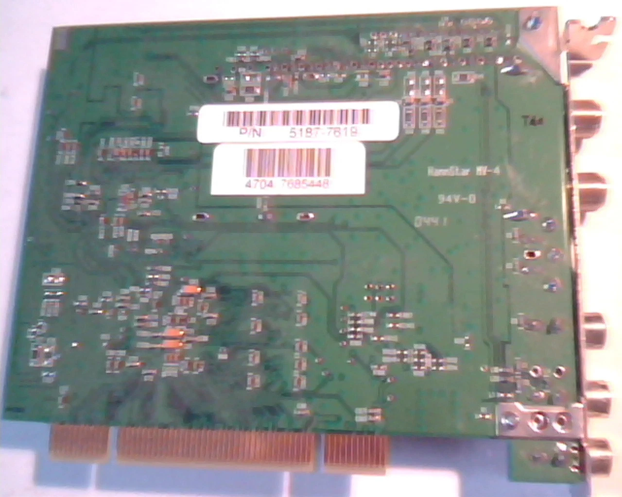 PCI Video card WinTV NTSC/NTSC-J 26552 Rev B268 260000-02 452 5187-7619 Conexant - image 5