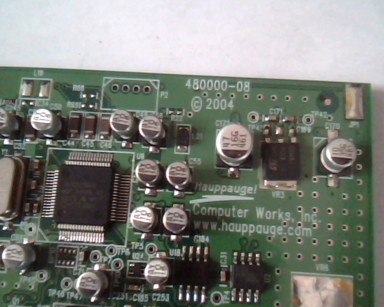 PCI Video card WinTV NTSC/NTSC-J 48132 Rev K168 Hauppauge 480000-08 HannStar Vid - image 3