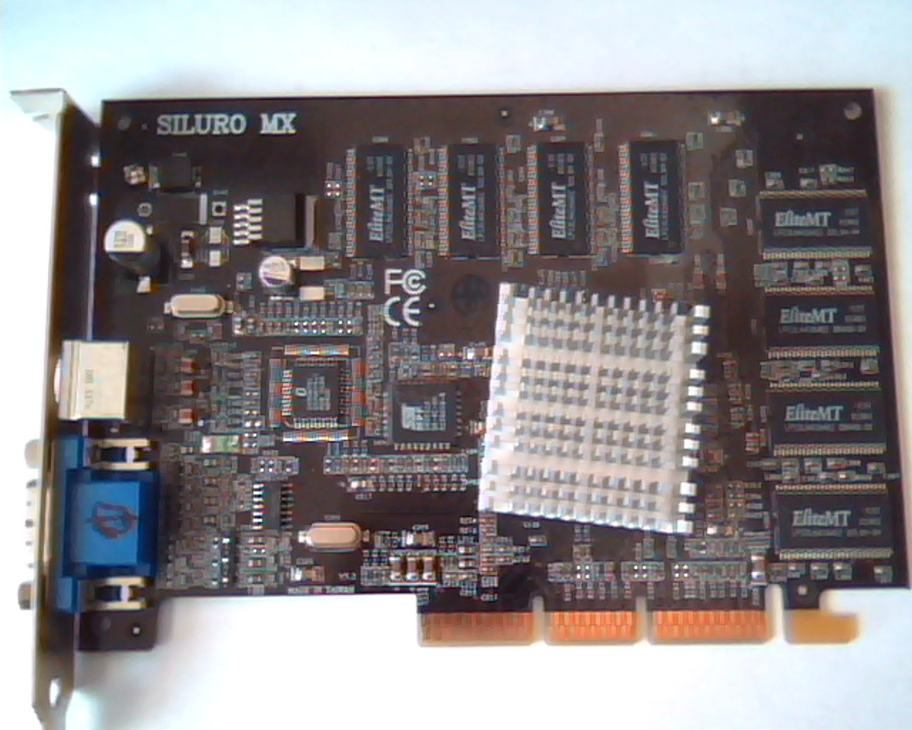 AGP card Siluro MX T400 64MB V3.2 EliteMT VGA Video