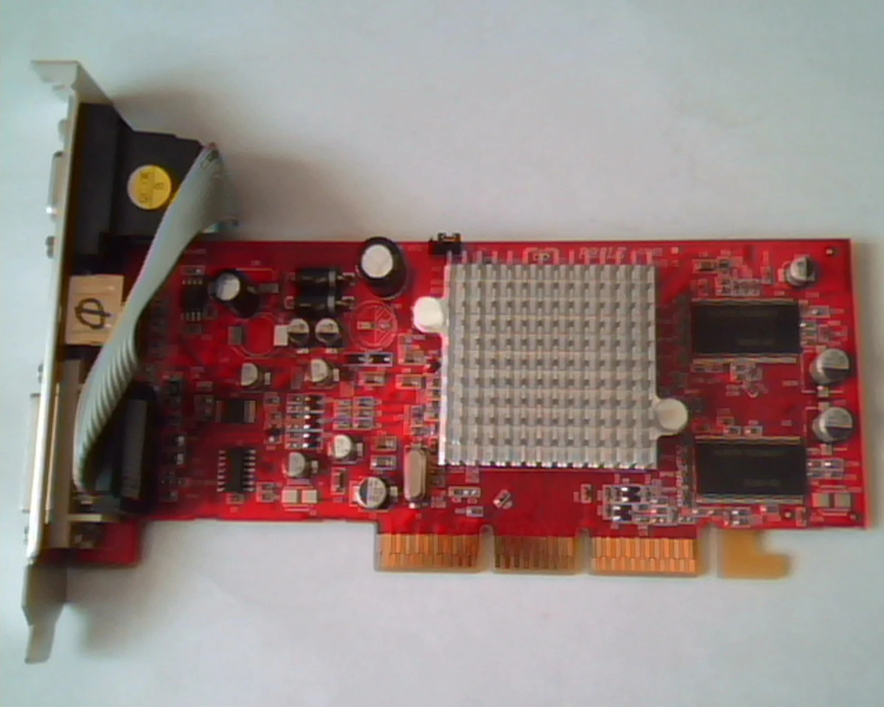 AGP card R92LE Ver1.2 128MB R92L-LC3 ATI DVI VGA S-Vid out E162264