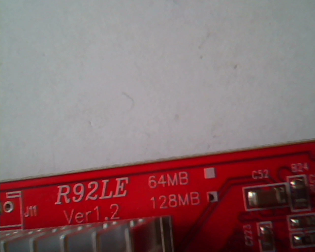 AGP card R92LE Ver1.2 128MB R92L-LC3 ATI DVI VGA S-Vid out E162264 - image 2