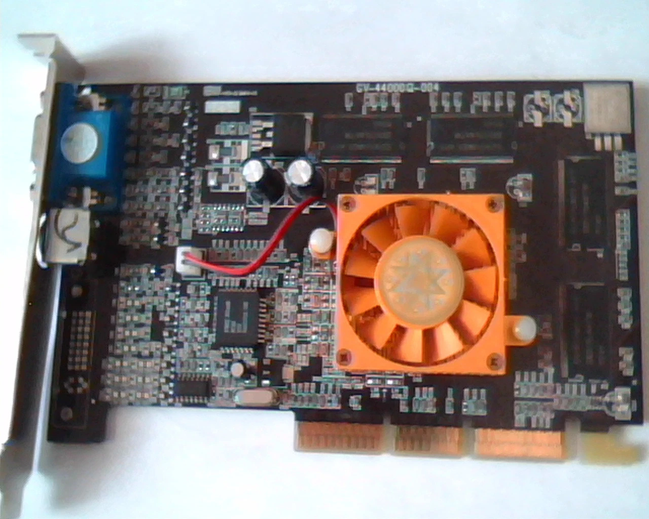 AGP card GF4 MX440SE Ver Q 64M SDR TV-out GV-4400Q-004 VGA