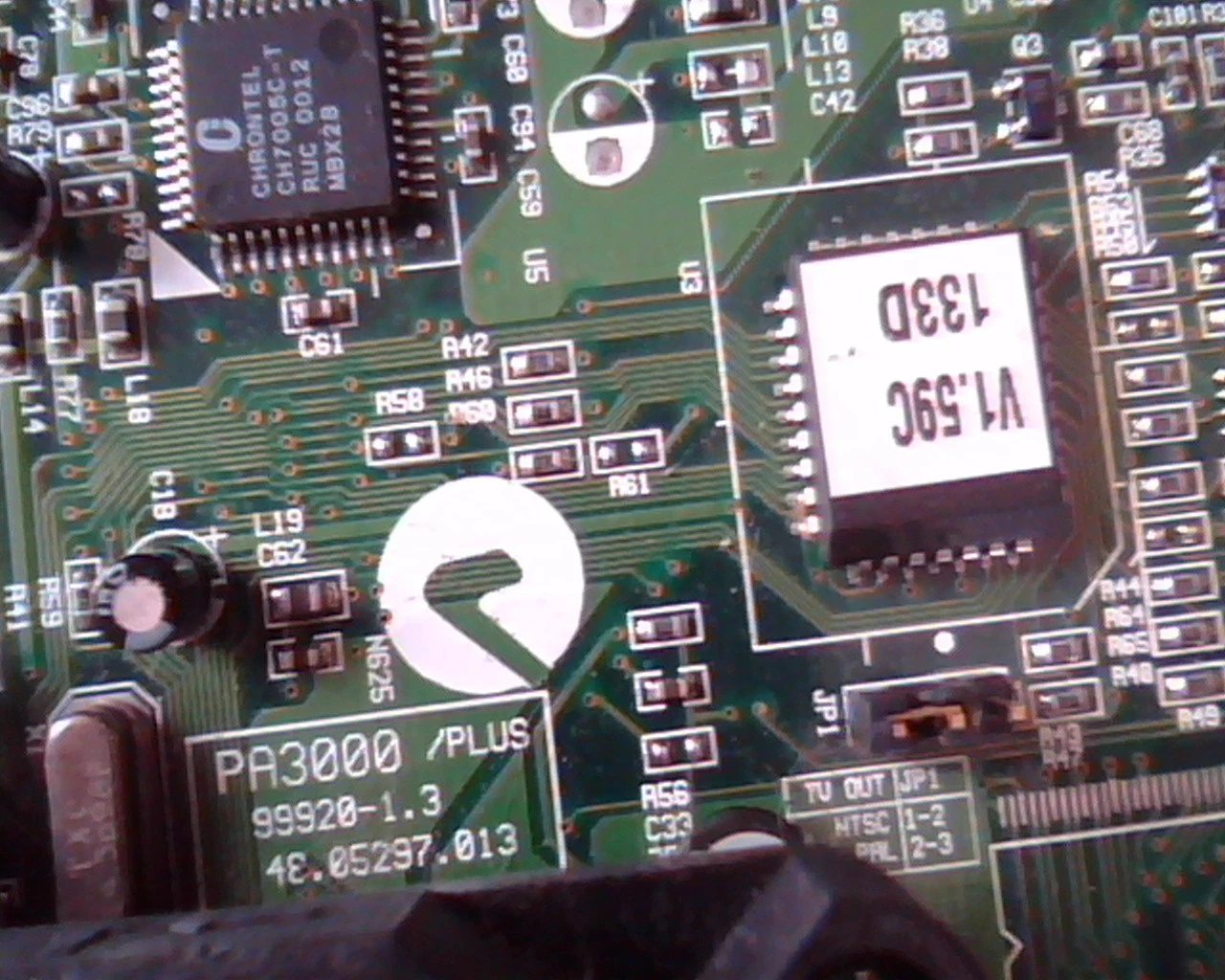 AGP card PA3000 Plus 99920-1.3 AOpen 32M 90.05210.760 VGA TV V1.59C - image 3