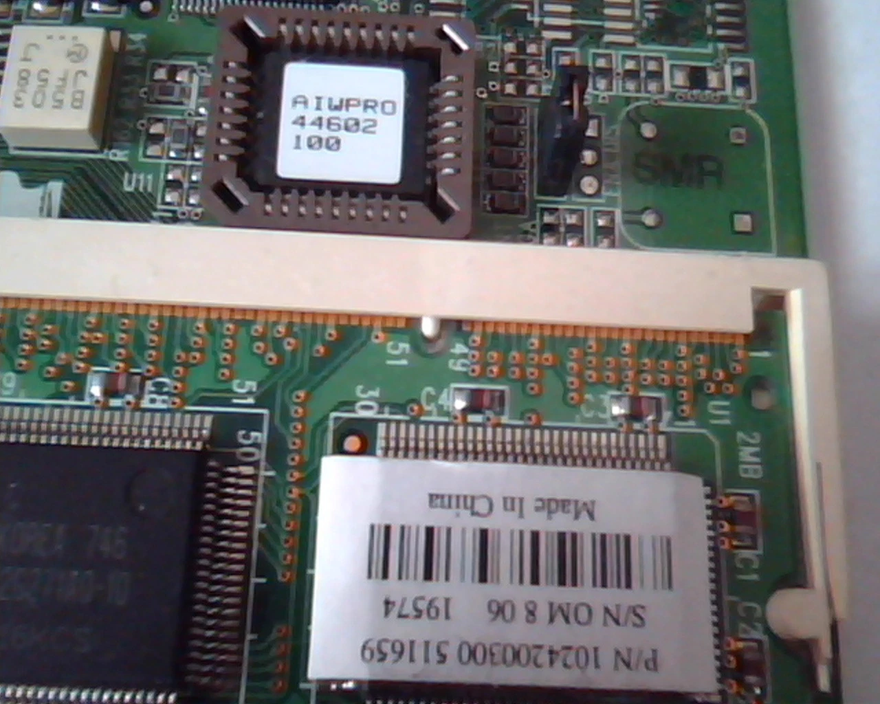 AGP card ATI 109-44600-10 AIW Pro 100-401012 4M 3D Rage 2X Ver 2.0 VGA A/V CATV - image 3