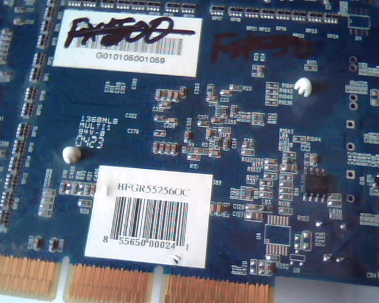 AGP card FX5500 256M BFGR55256OC VGA TV BFG 3R5 5500 - image 3