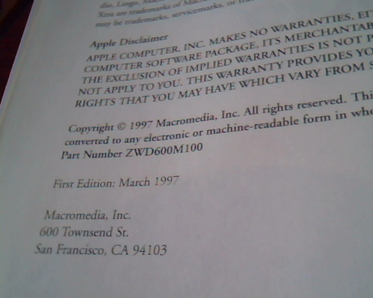 Macromedia Director 6 Multimedia Studio Getting Started Guide March 1997 - image 3