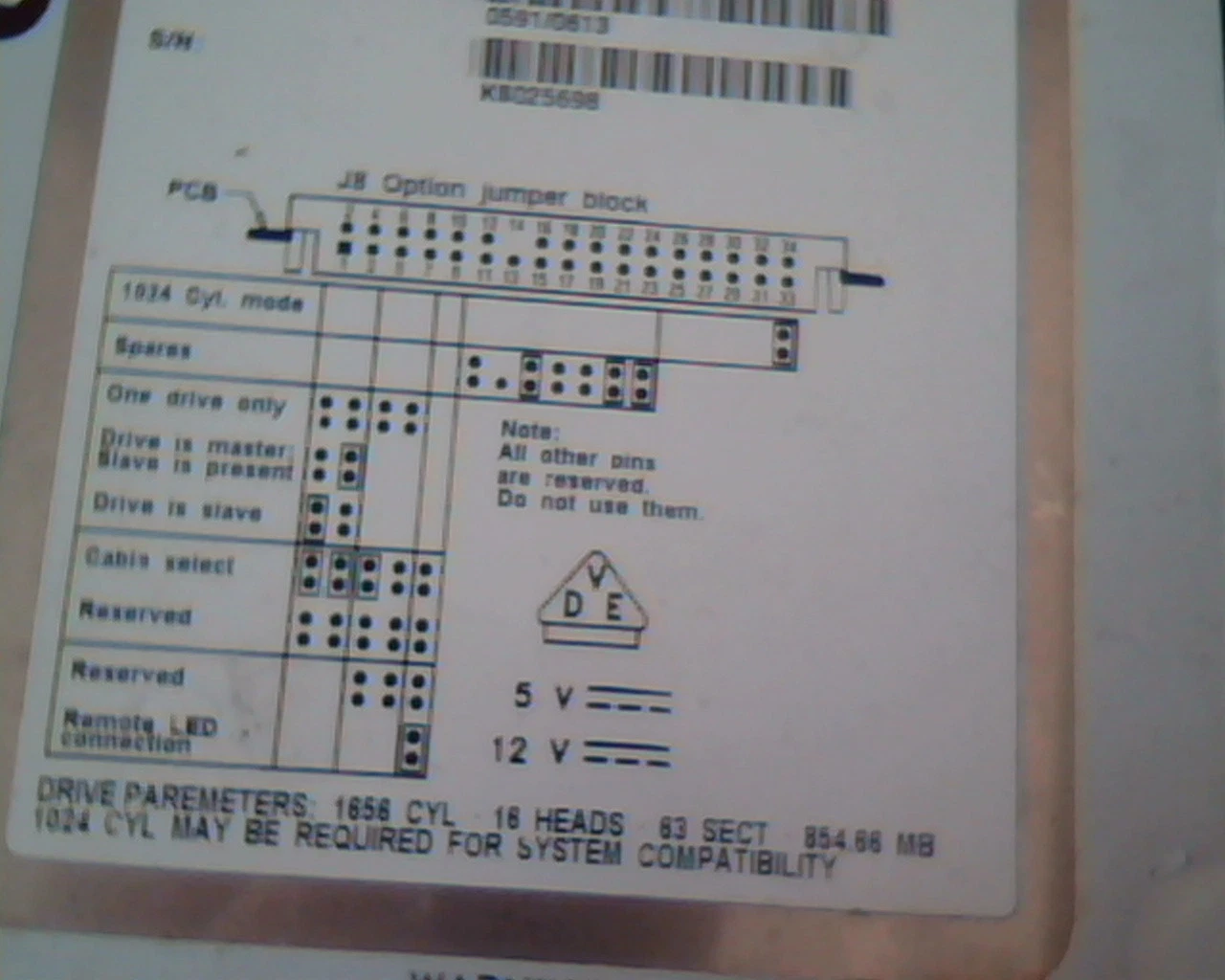 Hard Drive Disk IDE Seagate Decathlon ST5850A 9B6001-305 GFEARA01 - image 3