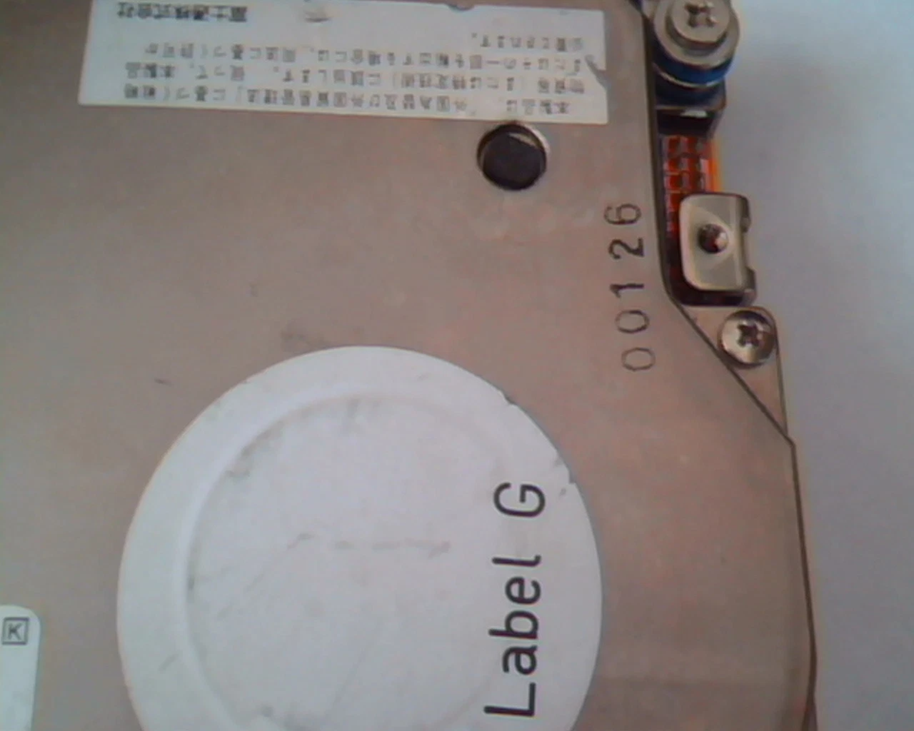 Hard Drive Disk IDE Fujitsu Limited M2616ET B03B-7065-B302A#DN 1992-3 Label G - image 3