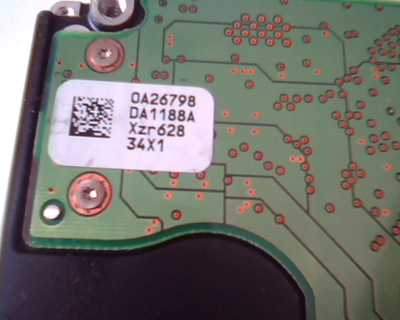 2.5 Hard Disk Drive Hitachi Travelstar HTS541080G9AT00 IDE 80GB 0A25434 DA1175 - image 5