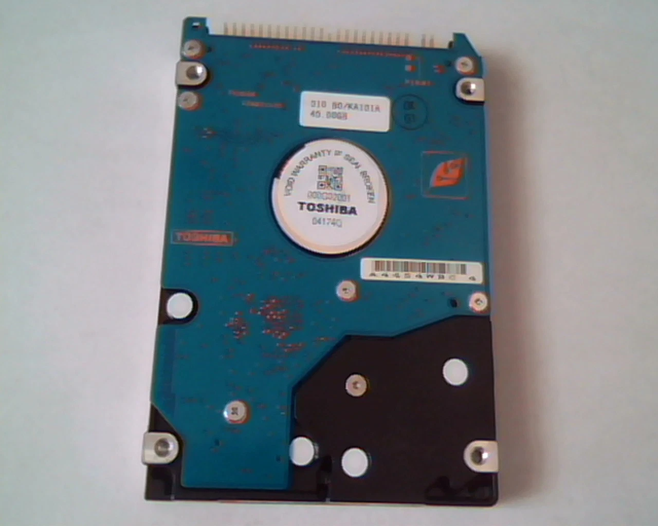 2.5 Hard Disk Drive Toshiba MK4025GAS HDD2190 B 40GB ZE01 T E-H011-02-5168 - image 3