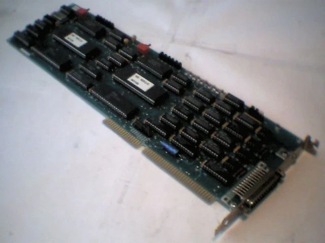 Vintage 16-bt ISA Card - with dual HD637B01 CPU HD37B01XOP HD37B01X0P RS-422