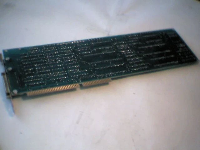 Vintage 16-bt ISA Card - with dual HD637B01 CPU HD37B01XOP HD37B01X0P RS-422 - image 2