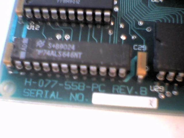 Vintage 16-bt ISA Card - with dual HD637B01 CPU HD37B01XOP HD37B01X0P RS-422 - image 4