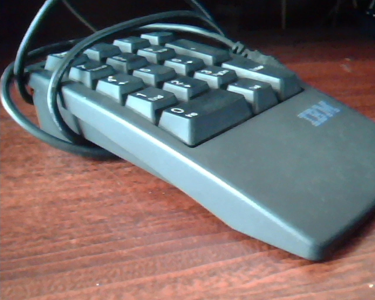 IBM Keypad KU-9880 CEM 00-25 A01 09N5548 black USB - nice condition Vintage - image 2