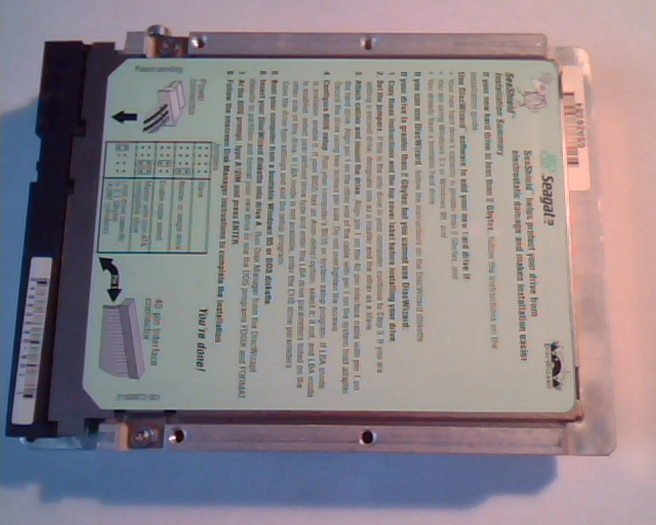 Hard Drive Disk Seagate Medalist ST36531A 9K2005-031 3.15 EA2324 CMX01 WU - image 4