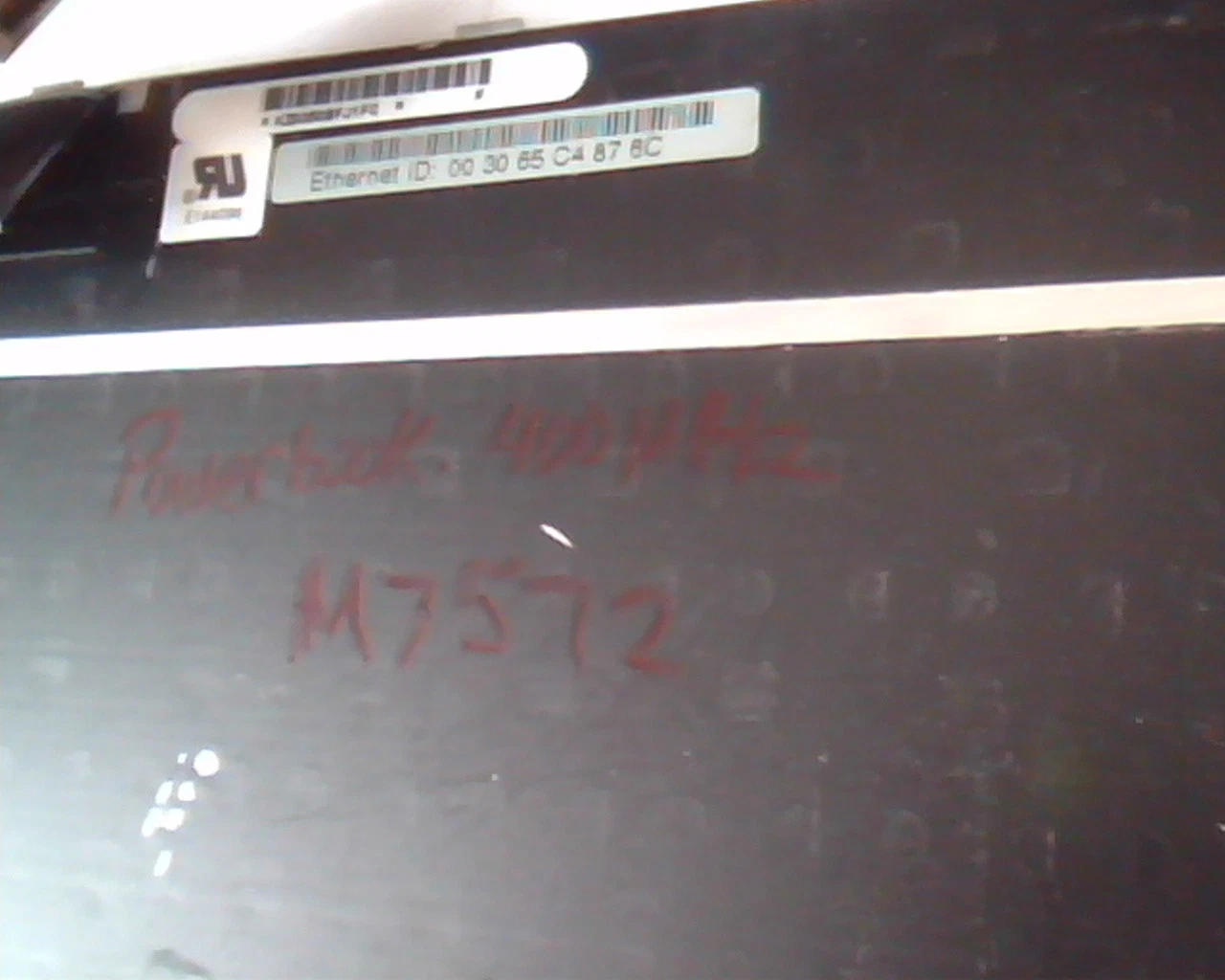 Replacement keyboard laptop PowerBook 400MHz M7572 - nice condition - image 5